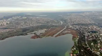 (Özel) Kanal İstanbul güzergahı havadan görüntülendi