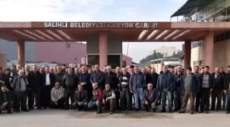 Salihli'de kamyoncu esnafı dertlerini anlattı