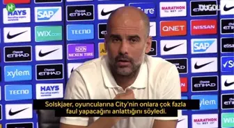 Guardiola, Solskjaer'in Yorumlarına Cevap Verdi