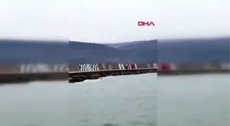 Amasra'da dev dalgalar oluştu