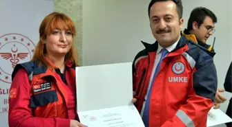 Sınırda görev alan sağlık personeline teşekkür belgesi