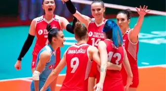 A Milli Kadın Voleybol Takımı, olimpiyat kotasını aldı!