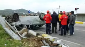 Balıkesir'de otomobiller çarpıştı: 5 yaralı