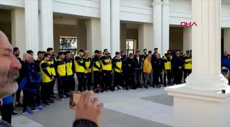 Spor fenerbahçeli futbolcular, eğlence merkezinde stres attı