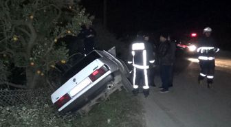 Antalya'da trafik kazası: 1 ölü, 1 yaralı