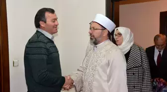 Diyanet İşleri Başkanı Erbaş'tan Ceren Özdemir'in ailesine taziye ziyareti