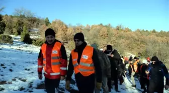 Zorlu parkurda yön bulma ve arama eğitimi