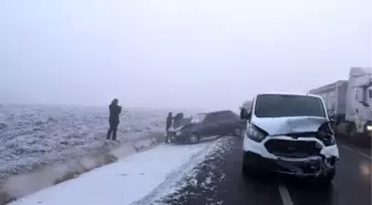 Edirne'de yoğun sis kazalara neden oldu