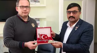 Türkiye Harp Malulü Gaziler Şehit Dul ve Yetimleri Derneğinden AA'ya ziyaret