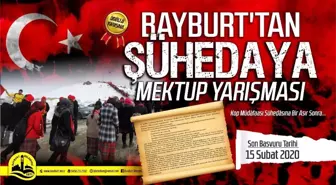 Bayburt'tan Şühedaya mektup yarışması