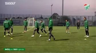 Bursaspor, Karagümrük Hazırlıklarını Sürdürüyor