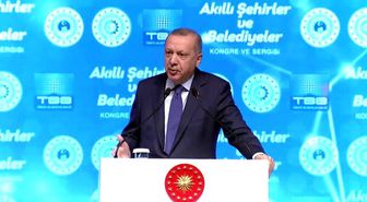 Cumhurbaşkanı Erdoğan: 'Akıllı şehir uygulamalarında da sadece kendi ihtiyaçlarımızı karşılamakla...