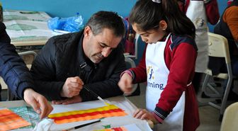 Denizli'de 'keyifli okul atölyem' projesi hayata geçirildi