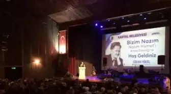 Kartal'da Nazım Hikmet 118. doğum gününde şiirlerle anıldı
