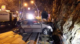 Başkentte meydana gelen iki ayrı trafik kazasında 5 kişi yaralandı