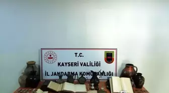 Kayseri'de tarihi eser operasyonu