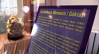 Türkiye'nin en büyük 3'üncü gök taşı, Çorum Müzesi'nde sergileniyor