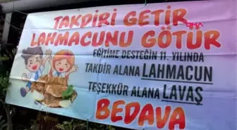 Takdir getirene lahmacun bedava