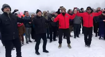 Giresun'daki Paşakonağı Yaylası'nda kar ve off-road şenliği yapıldı