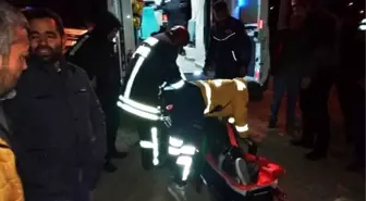 İnşaatın asansör boşluğuna düşüp yaralandı