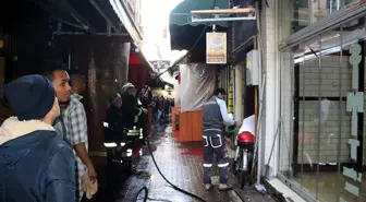 Isparta'da apartta çıkan yangın hasara neden oldu