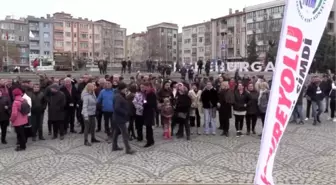 Lüleburgaz'da çevre yolu isteyen vatandaşlar araç trafiğini bir süre durdurdu - KIRKLARELİ