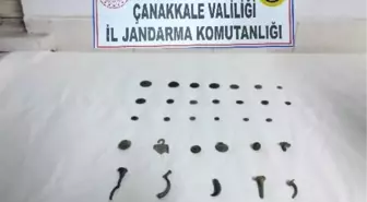 Çanakkale'de kaçak tarihi eser satmak isteyen şahıslara operasyon