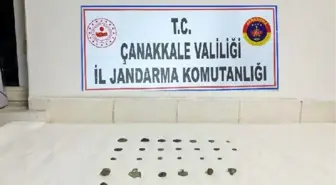 Çanakkale'de tarihi eser kaçakçılığı operasyonuna 2 gözaltı