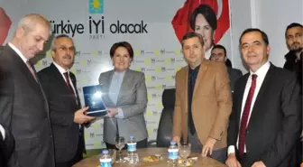 Meral Akşener, Antalya'da