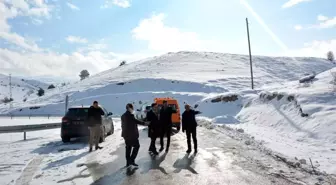 Kaymakam Kaykaç, şehir içi yollarda incelemelerde bulundu