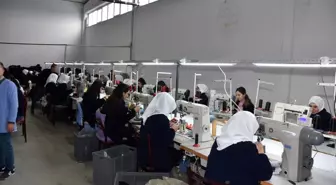 Kırıkkale'de tekstil fabrikası açıldı