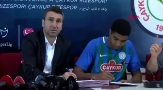 Spor çaykur rizespor, yeni transferleriyle sözleşme imzaladı