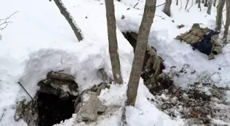 Bitlis'te terör örgütüne ait 3 odalı sığınak tespit edildi