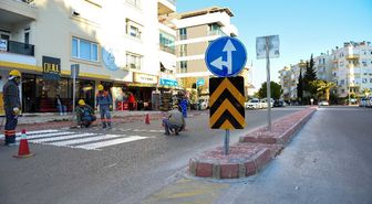 Şirinyalı'da yeni trafik düzenlemesi