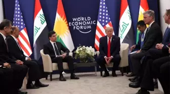 Trump, Irak Cumhurbaşkanı Salih ve IKBY Başkanı Barzani ile görüştü