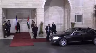 Fransa Cumhurbaşkanı Macron, Filistin'de