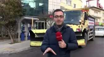 Kar küreme araçlarından kar ve buzlanma nöbeti
