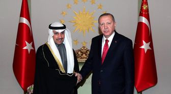Cumhurbaşkanı Erdoğan, Kuveyt Ulusal Meclis Başkanı Marzuk Ali El Ganim'i kabul etti