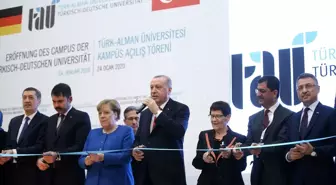 Türk-Alman Üniversitesi Yeni Binalarının Açılış Töreni