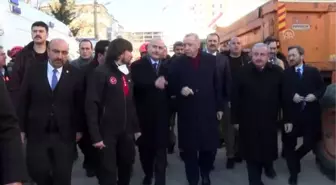 Cumhurbaşkanı Erdoğan, Mustafa Paşa ve Sürsürü Mahallesinde incelemelerde bulundu (2)