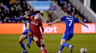 Liverpool, 2-0 öne geçtiği maçta Shrewsbury'le 2-2 berabere kaldı