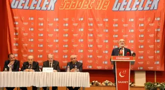 Saadet Partisi Gümüşhane 6. Olağan İl Kongresi yapıldı