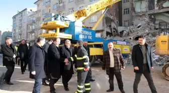 Şanlıurfa heyeti deprem bölgesinde