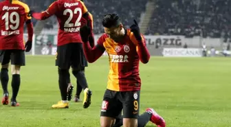 Süper Lig: Konyaspor: 0 - Galatasaray: 2 (İlk yarı)