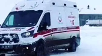 Ambulansla karlı zeminde drift! İl Sağlık Müdürlüğü soruşturma başlattı