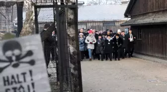 Auschwitz'da katliamdan kurtuluşun 75. yılında anma töreni