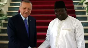 Cumhurbaşkanı Erdoğan, Gambiya Cumhurbaşkanı Adama Barrow ile görüştü