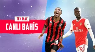 İki takımda da 6'şar eksik var! Bournemouth ile Arsenal'in kupa maçına iddaa'da...