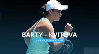 Avustralya Açık Çeyrek Finali : Ash Barty - Petra Kvitova (Özet)