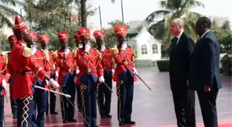 Cumhurbaşkanı Erdoğan Senegal'de